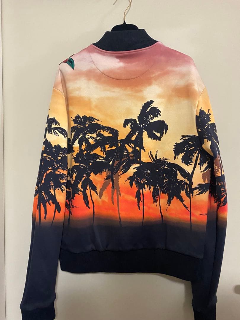 spice　Valentino パームツリー装飾ブルゾン