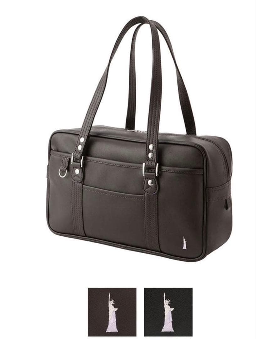 【未使用】イーストボーイ　スクバ　スクールバッグ　チョコレート　ブラウン