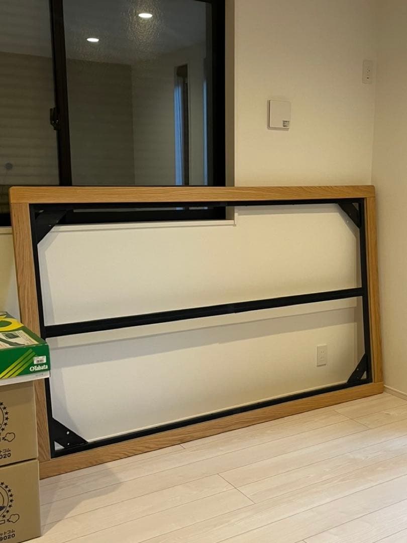 【送料込み】無印良品 木製ベッドフレーム セミダブル