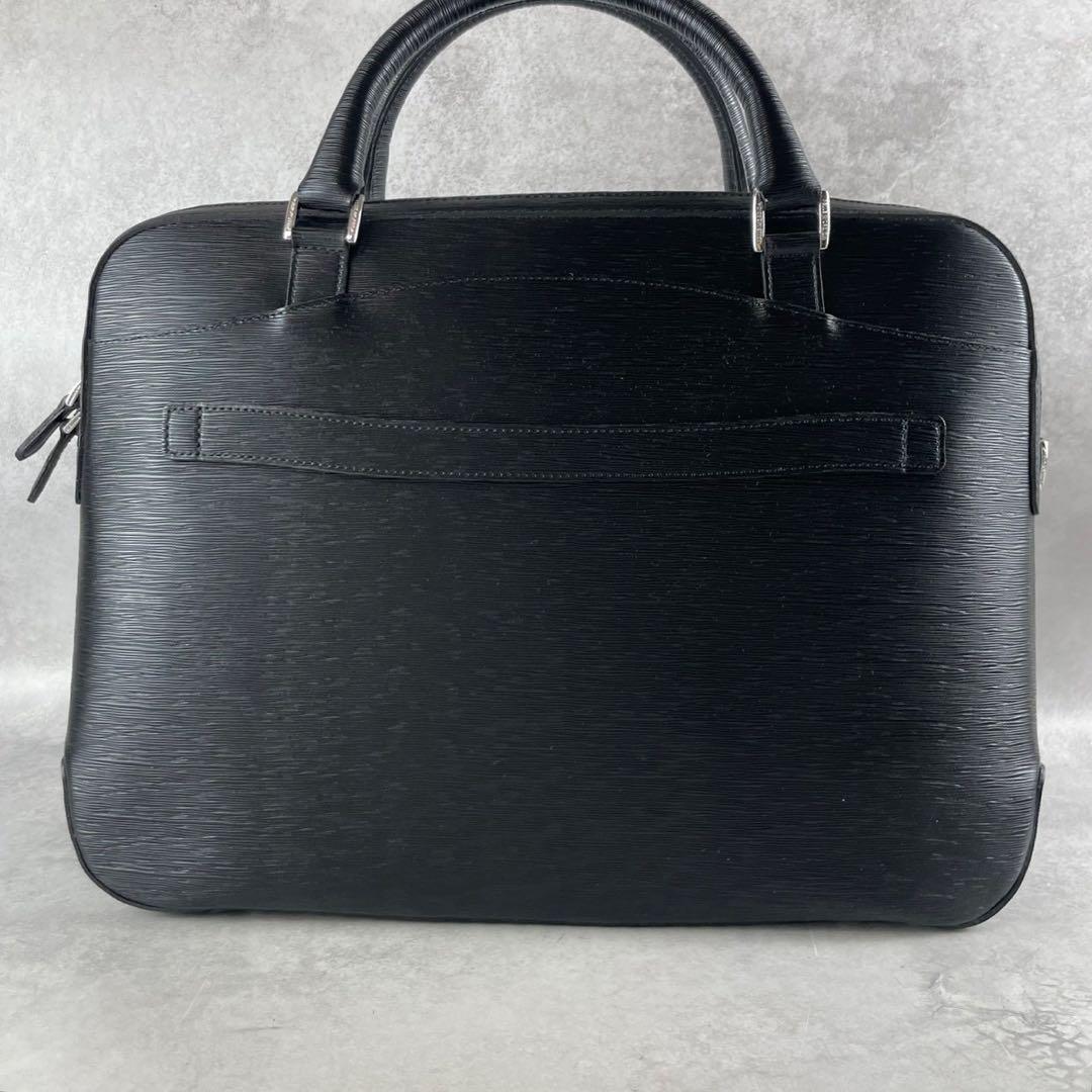 【未使用品】ペッレモルビダ キャピターノ 2室 2way A4可 黒 レザー