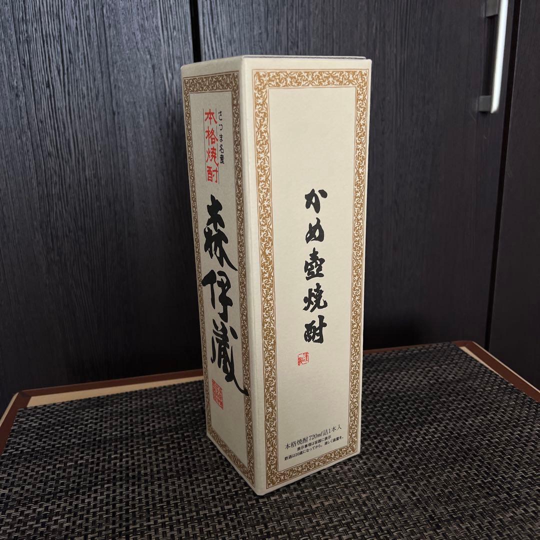 森伊蔵 本格焼酎 かめ壺焼酎720ml JAL 未開栓