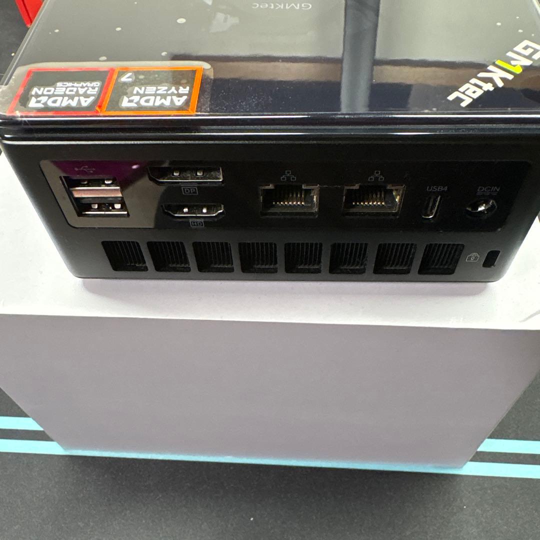 ミニPC gmktec nucbox k8 ryzen7 8845HS 1TB