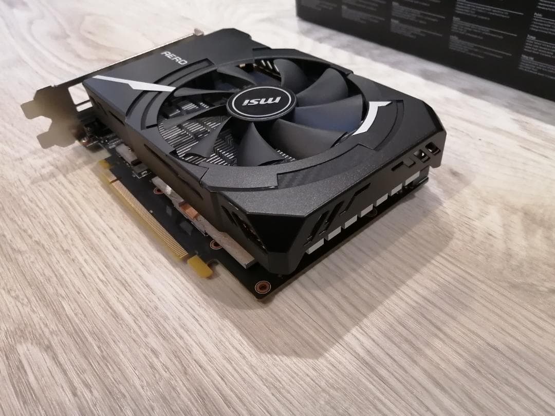 【4個】MSI GeForce GTX1660SUPER AERO ITX OC