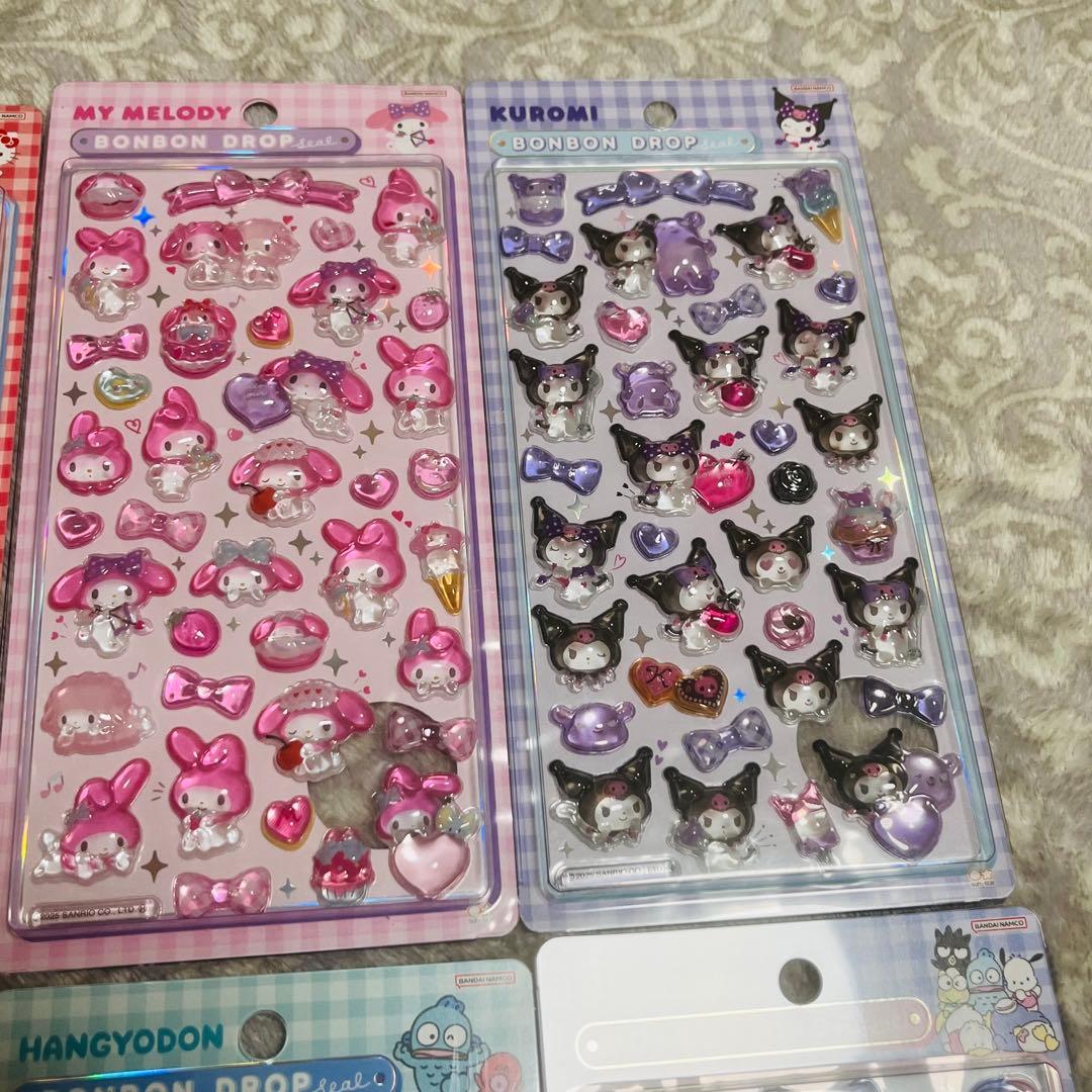 正規品　ボンボンドロップシール　第二弾　サンリオ　コンプリート　全8種