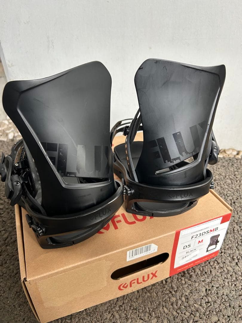 FLUX DS F230SMB ビンディング サイズM ブラック 22-23