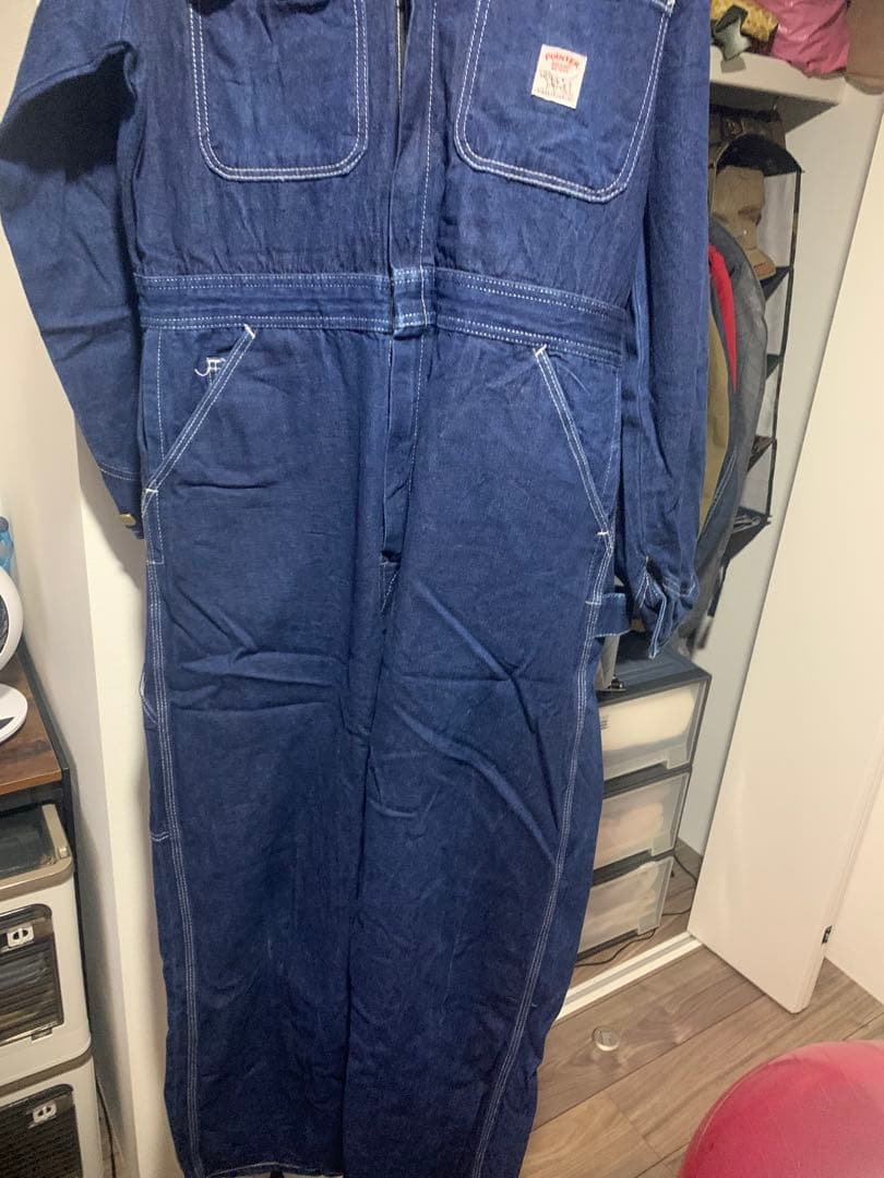POINTER BRAND デニムオーバーオール