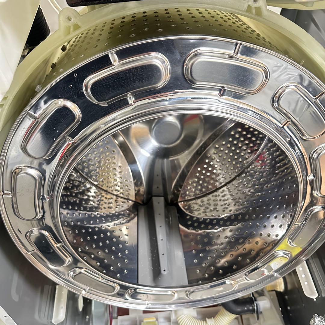 SHARP ES-S7G-WR 2022年製　ドラム式洗濯機　分解洗浄