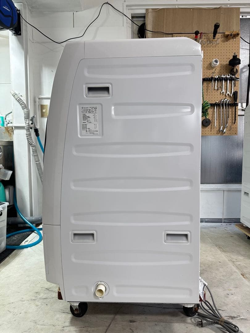 SHARP ES-S7G-WR 2022年製　ドラム式洗濯機　分解洗浄