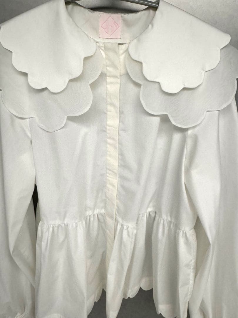 トップス J.N.Hearts Mocmoc blouse White