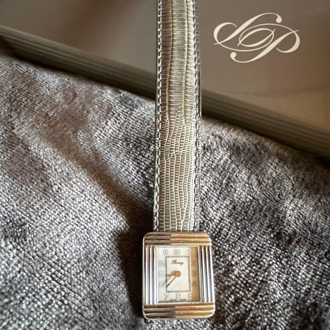 ポアレ　POIRAY マ・プルミエ　電池交換済み 腕時計　純正ベルト2本