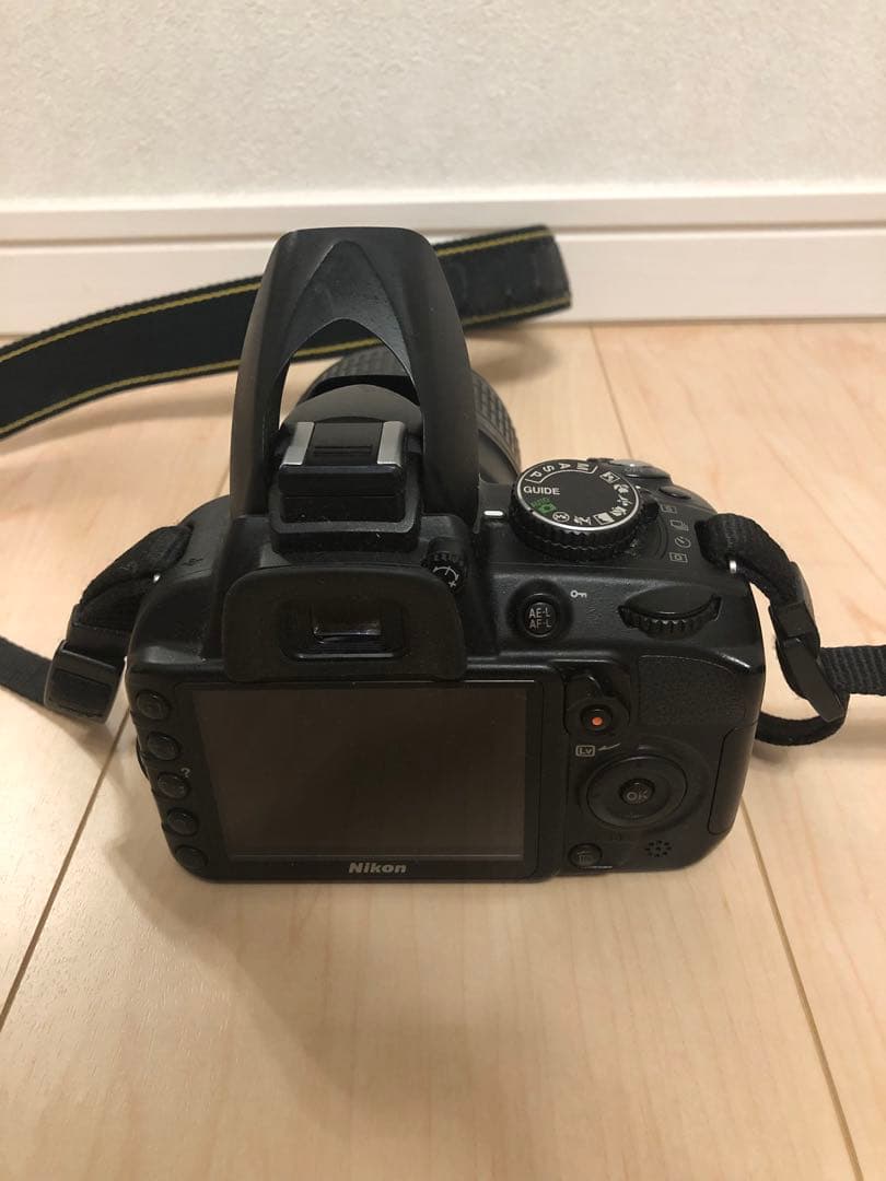 Nikon デジタル一眼レフカメラ D3100 本体とレンズ2本（標準・望遠）