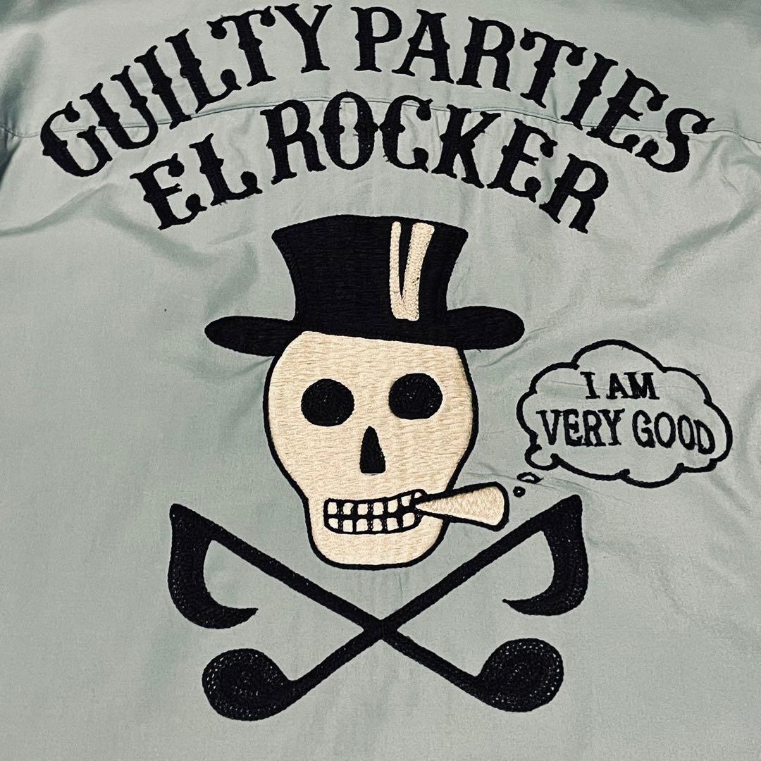 WACKO MARIA 初期　スカル刺繍　SHIRT Lサイズ　希少カラー