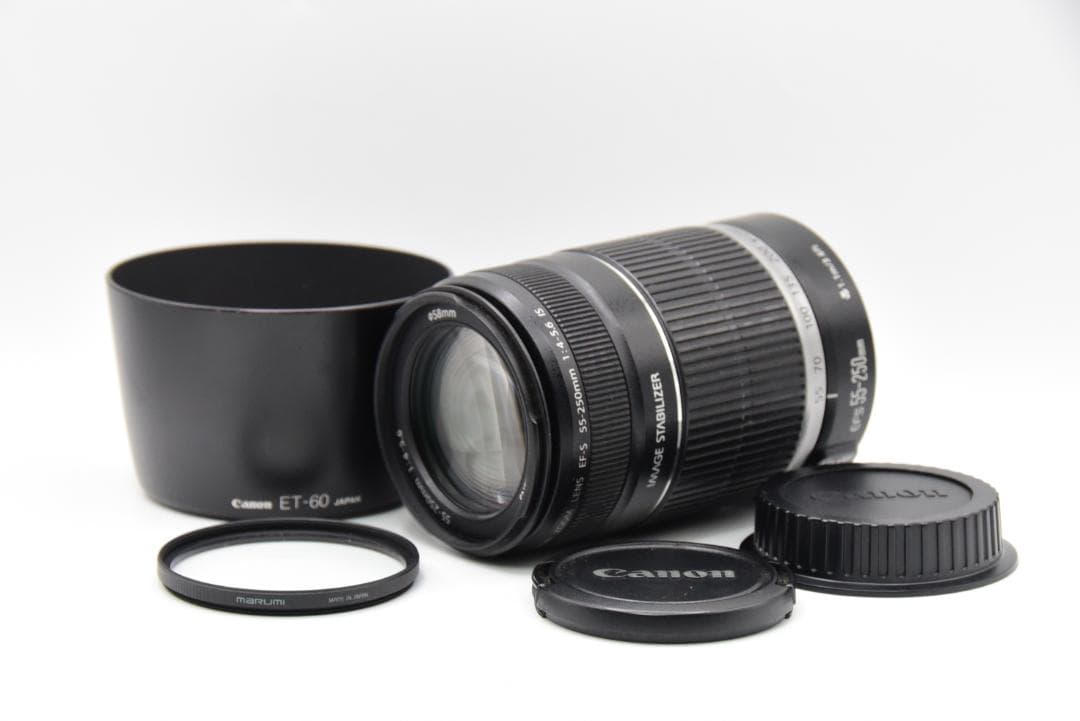 ■ 美品 ■ Canon EF-S 55-250mm F4-5.6 IS