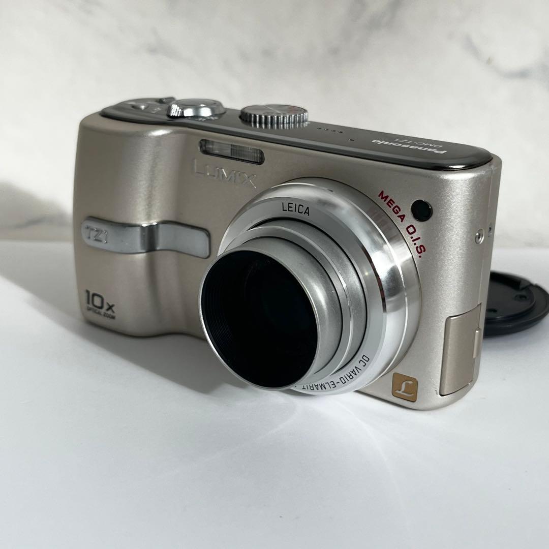 美品 Panasonic LUMIX DMC-TZ1 ゴールド コンデジ
