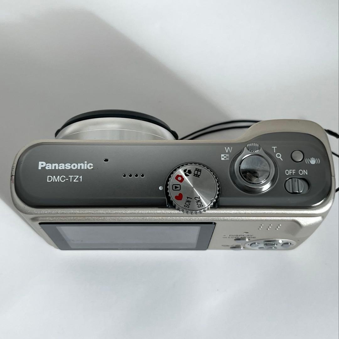 美品 Panasonic LUMIX DMC-TZ1 ゴールド コンデジ