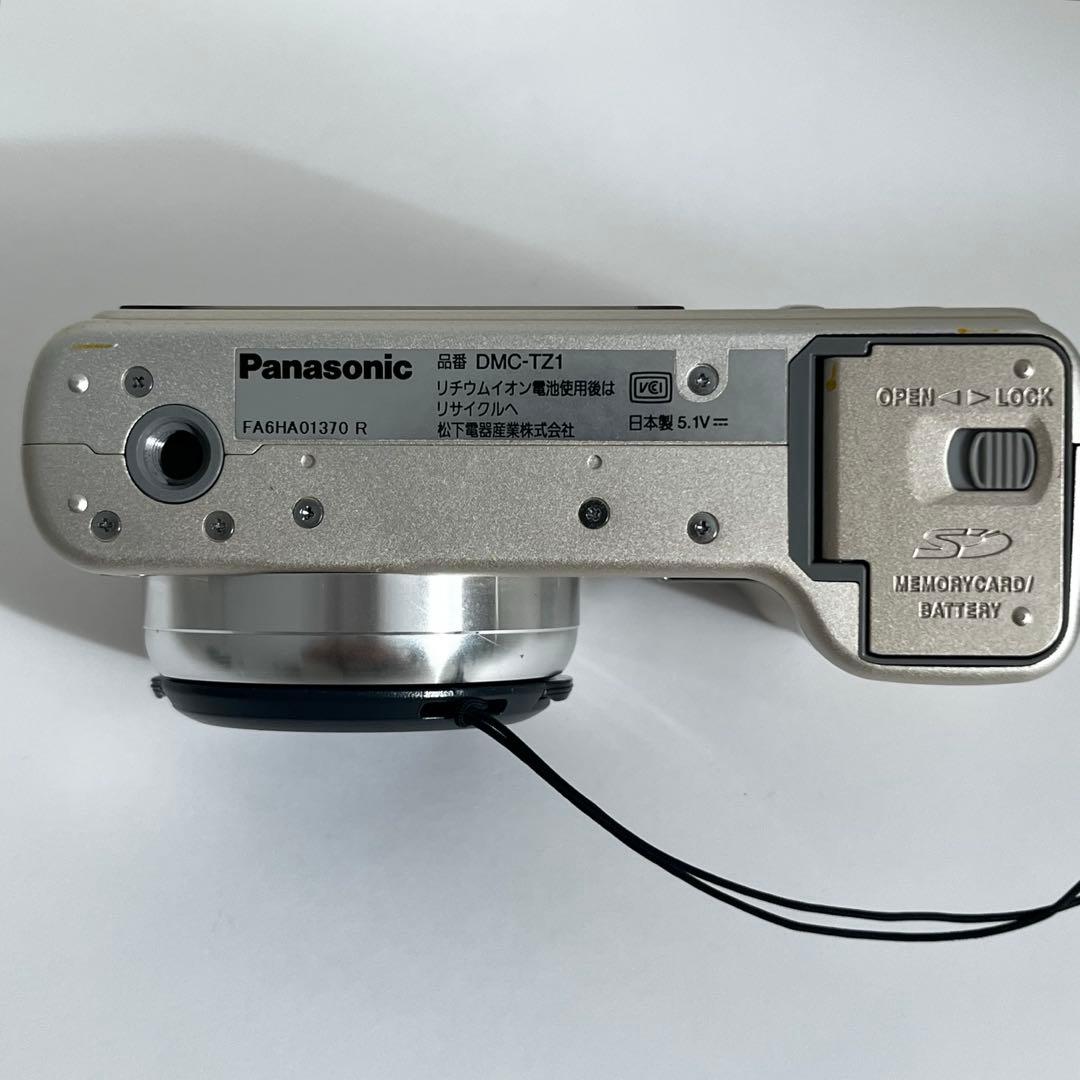 美品 Panasonic LUMIX DMC-TZ1 ゴールド コンデジ