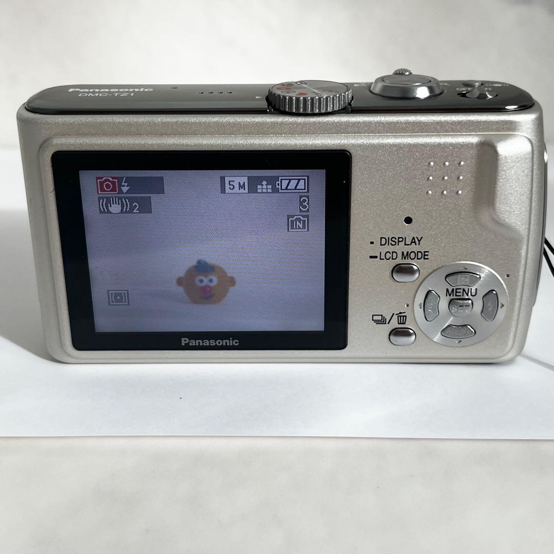 美品 Panasonic LUMIX DMC-TZ1 ゴールド コンデジ