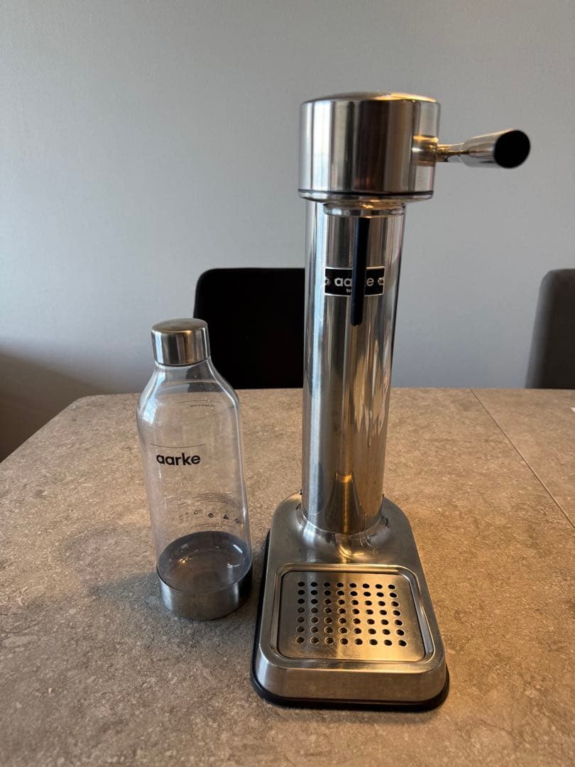 aarke 炭酸水メーカー ステンレス　カーボネーター2 美品　ソーダストリーム