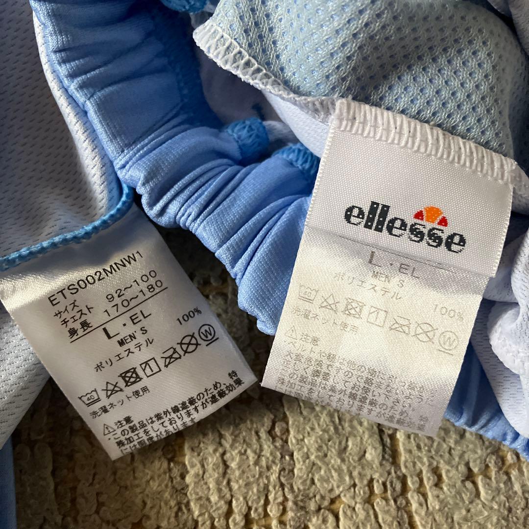 美品♡ellesseエレッセ☆テニスウェア☆メンズLサイズセットアップ4枚セット