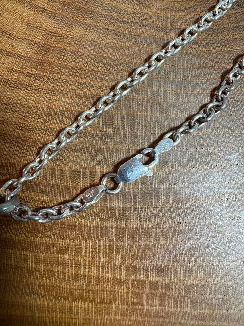 NATIVE SPIRIT イーグルクロー　オーバルチェーン　ネックレス　ナバホ