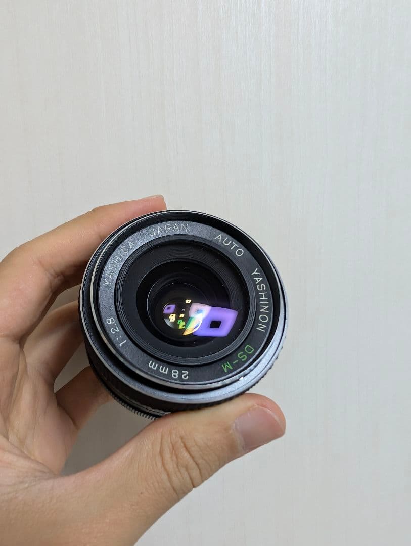 Yashica 28mm f/2.8 単焦点レンズ