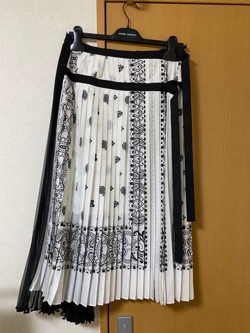 sacai プリーツスカート　2