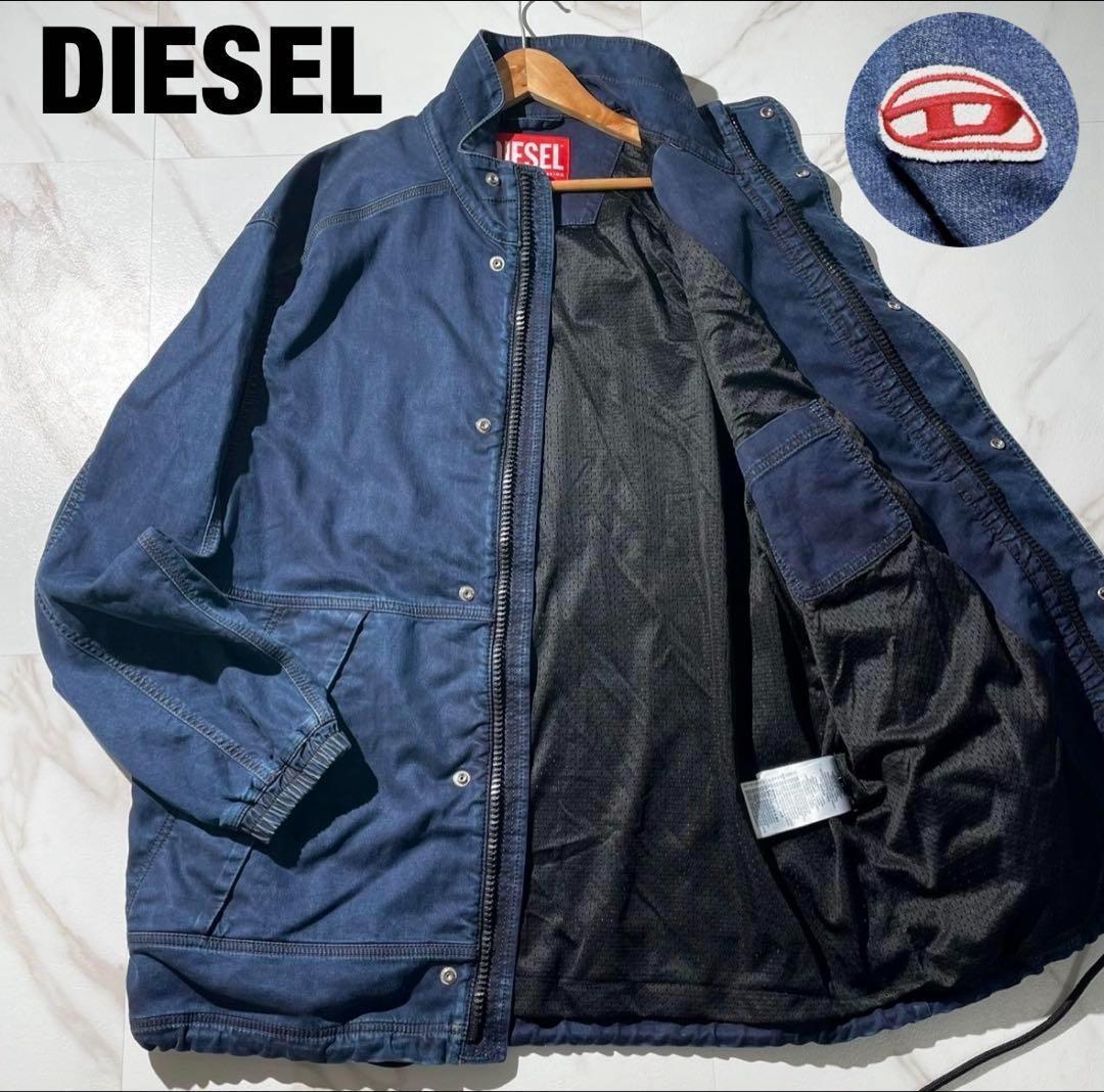 美品★近年★DIESEL ディーゼル モッズコート デニムジャケット Dロゴ