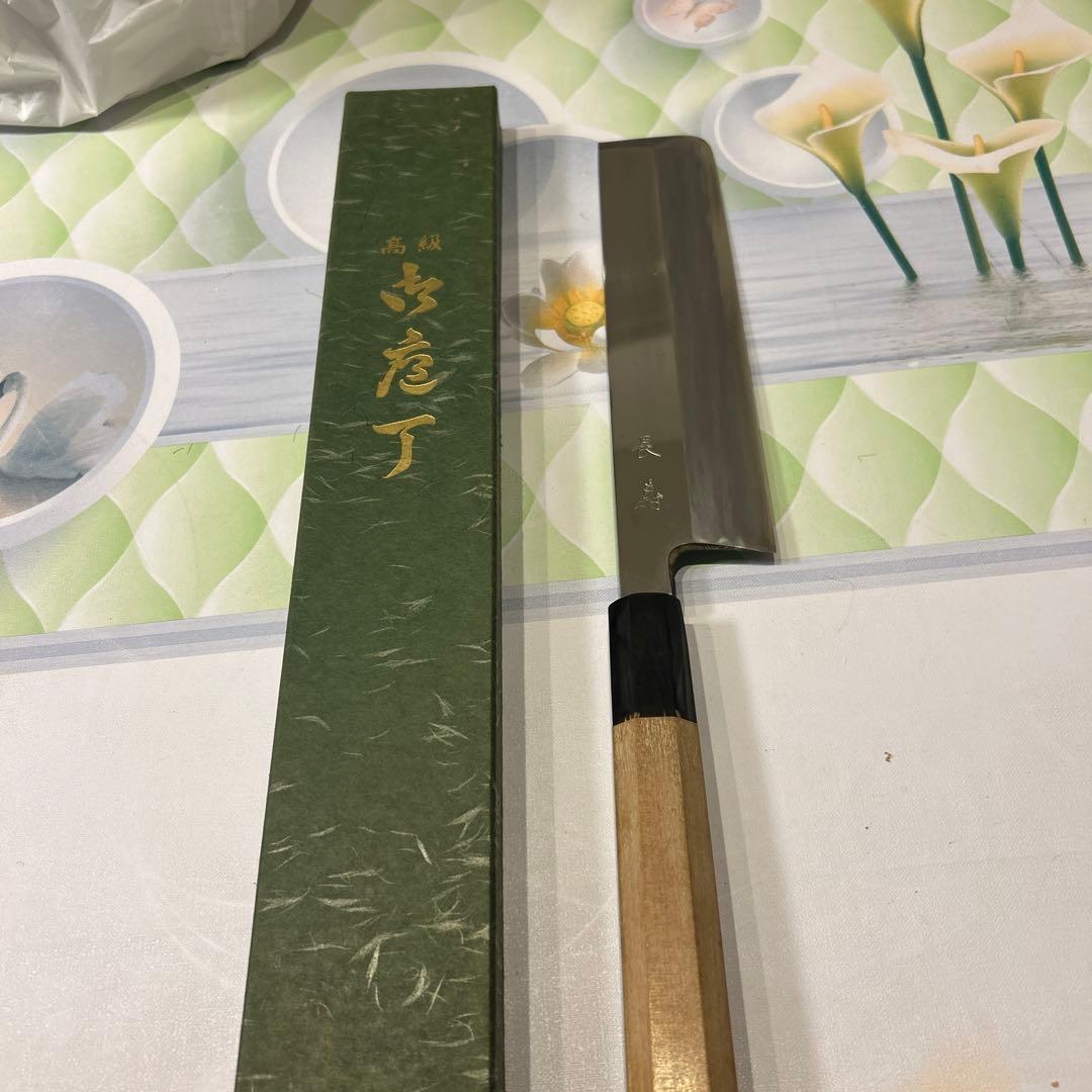 長寿 心鍛 出雲纯和鋼 日本料理刀