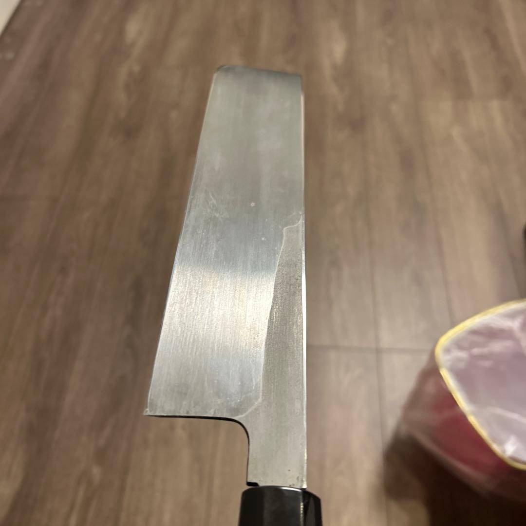 長寿 心鍛 出雲纯和鋼 日本料理刀