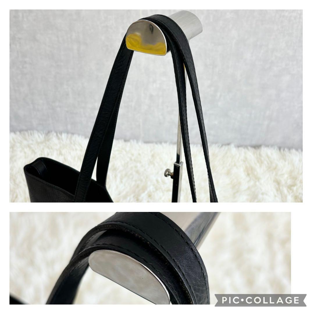 フェリージ　15-50 トートバッグ　オールレザー　シボ革　ロゴ型押