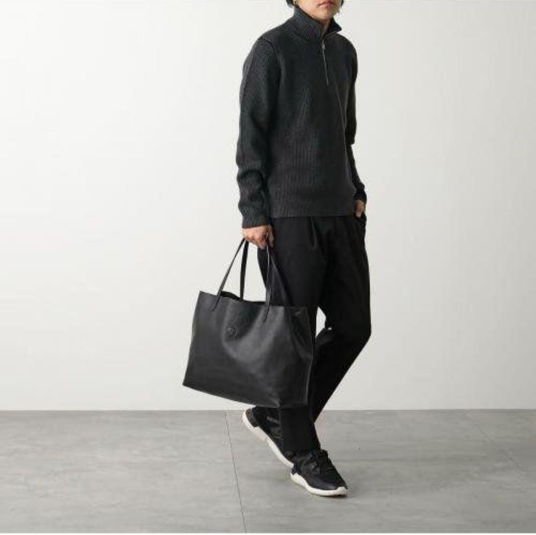 フェリージ　15-50 トートバッグ　オールレザー　シボ革　ロゴ型押