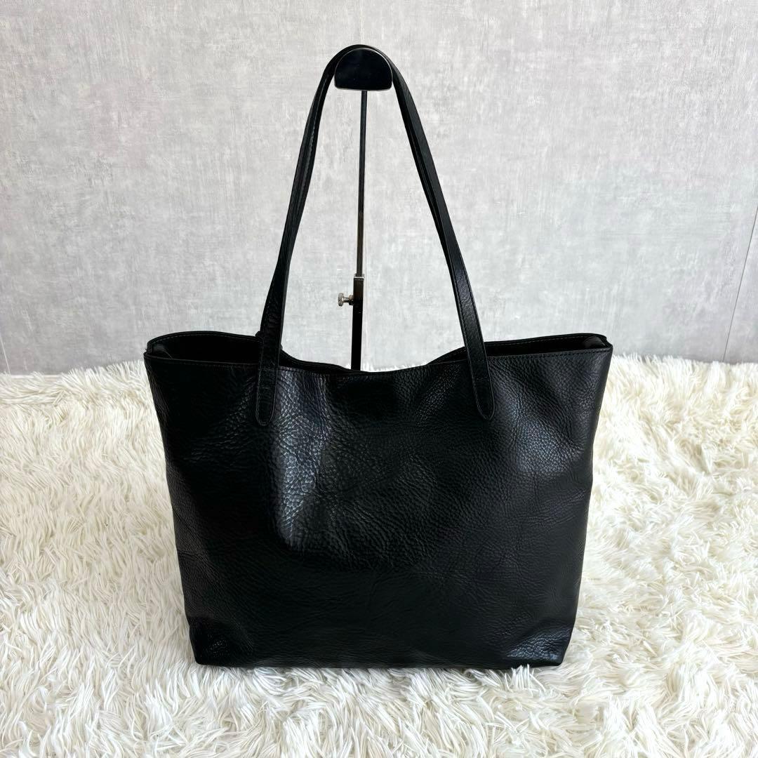 フェリージ　15-50 トートバッグ　オールレザー　シボ革　ロゴ型押