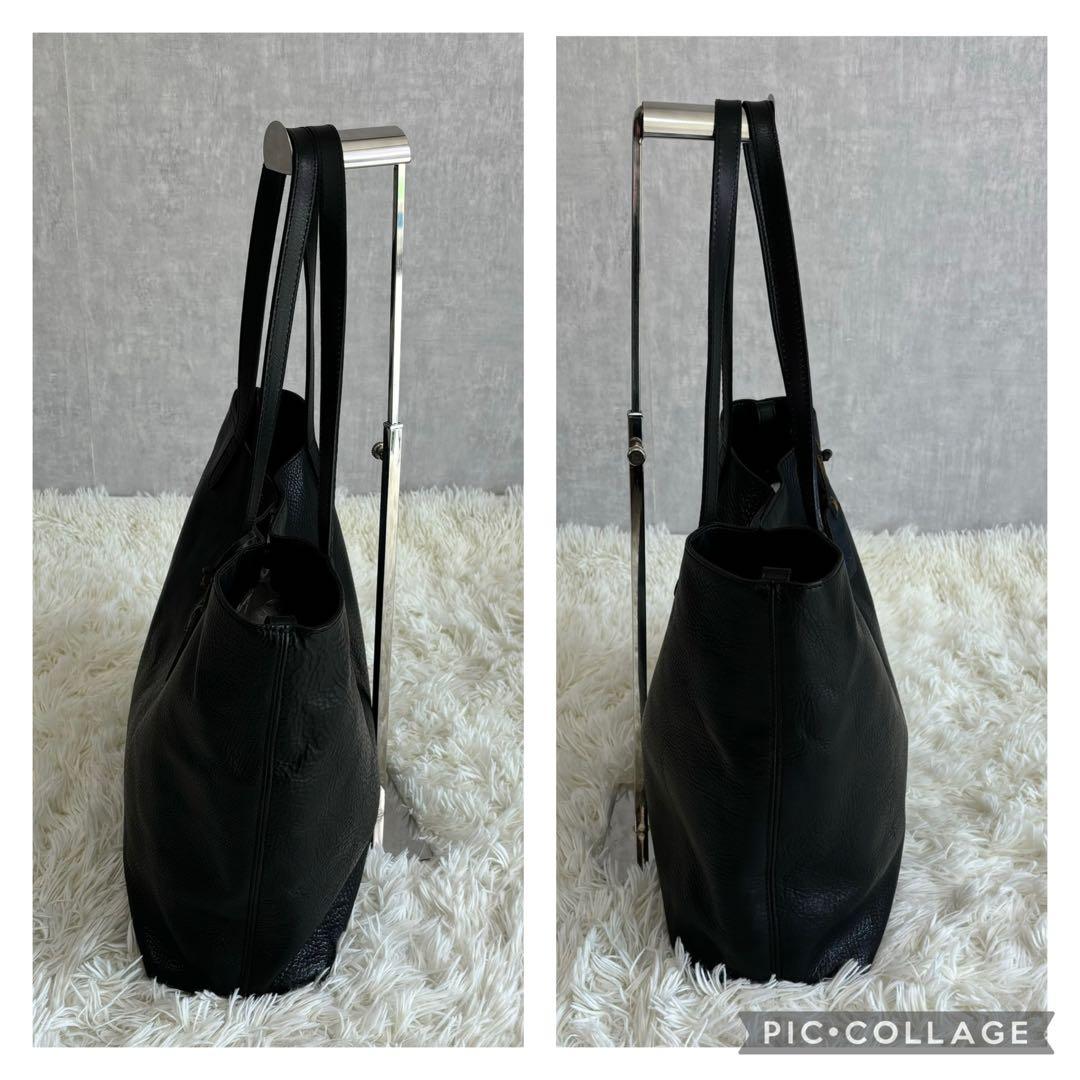 フェリージ　15-50 トートバッグ　オールレザー　シボ革　ロゴ型押