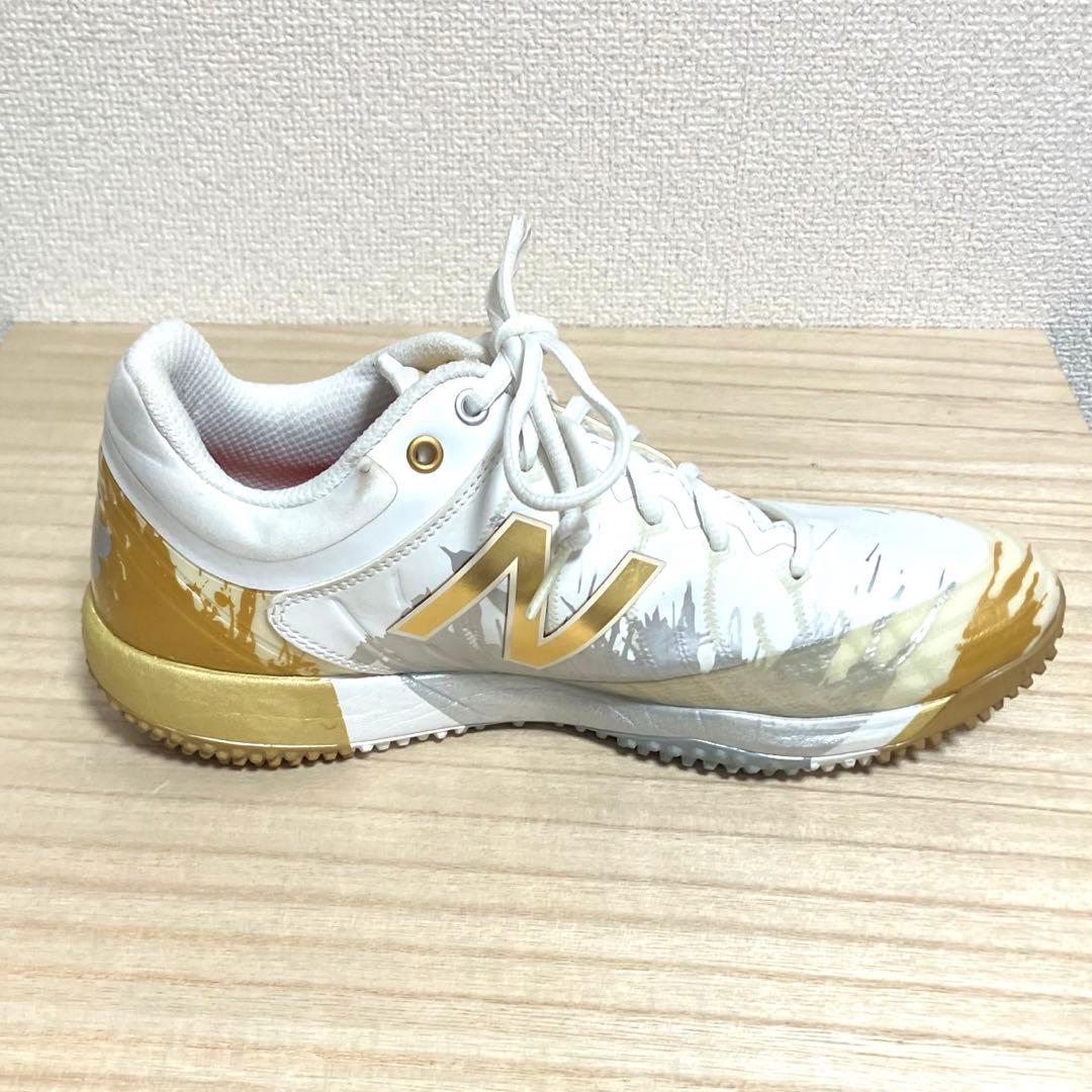 美品 New Balance 4040 MLBプレーオフモデル 白 26.5