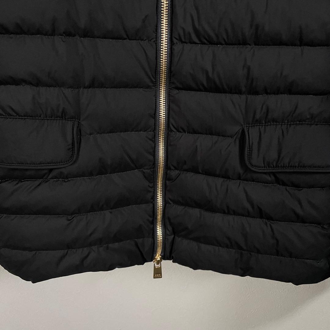 【極美品】タトラス NOKO ノーカラー　ダウンジャケット　ダークグレー　3