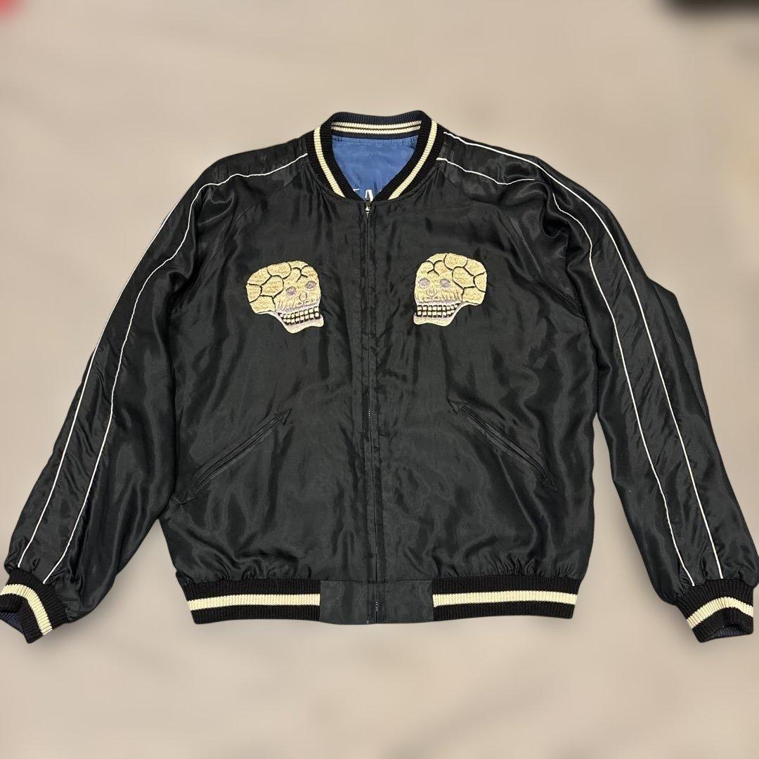 テーラー東洋 Tailor Toyo アセテート　サテン スカジャン　XXL