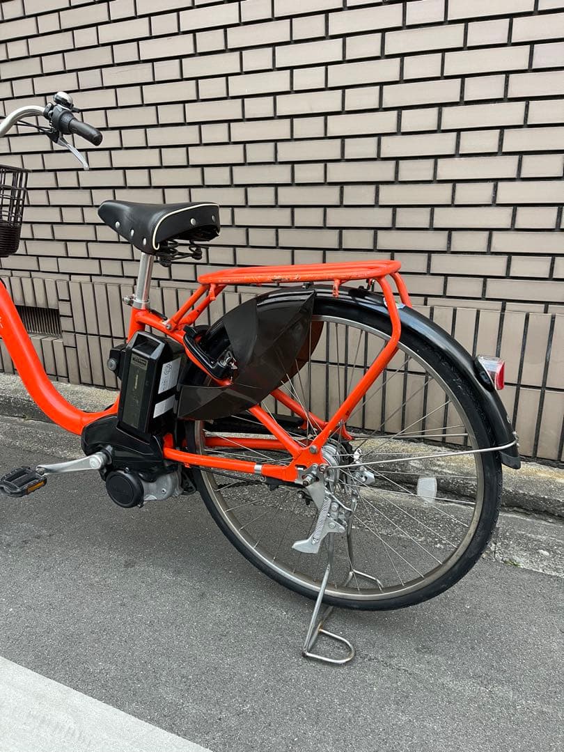 12.8ahヤマハパスウィット電動アシスト自転車26インチ防犯登録送料込み