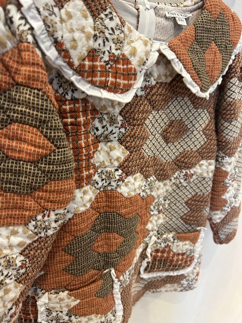 FISH & KIDS パッチワークワンピース