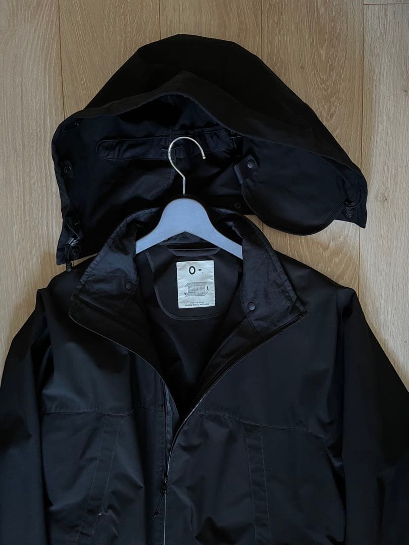 O オー BARTHLOTTO JACKET ブラック F フード取外可