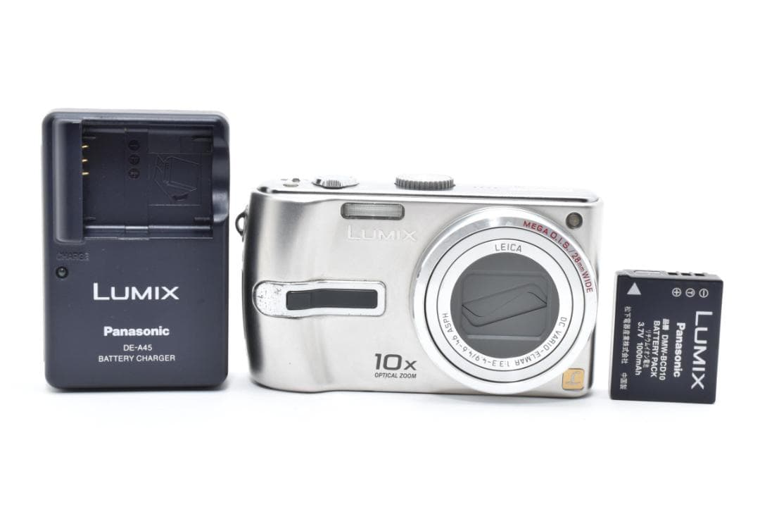 パナソニック DMC-TZ3 シルバー コンデジ 動作品 カメラ