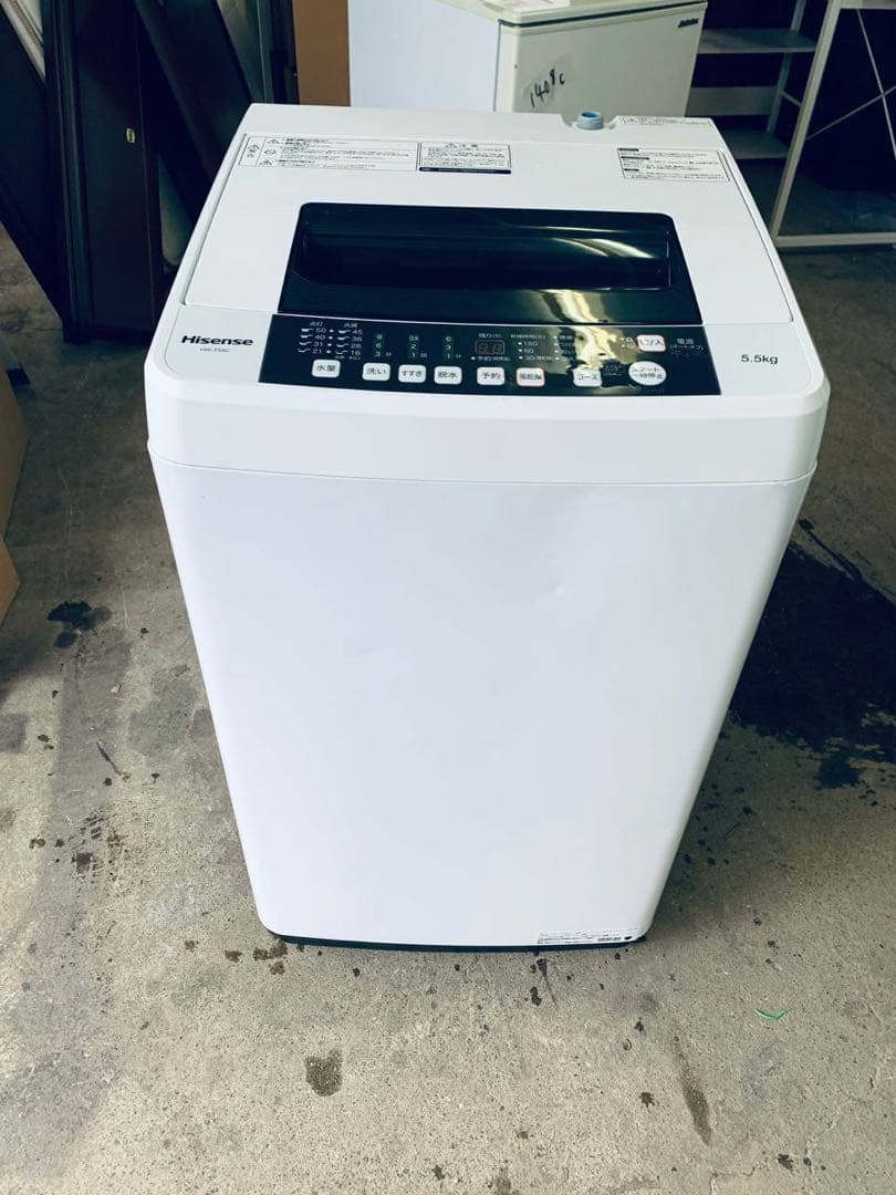 送料設置無料　Hisense 全自動電気洗濯機　HW-T55C