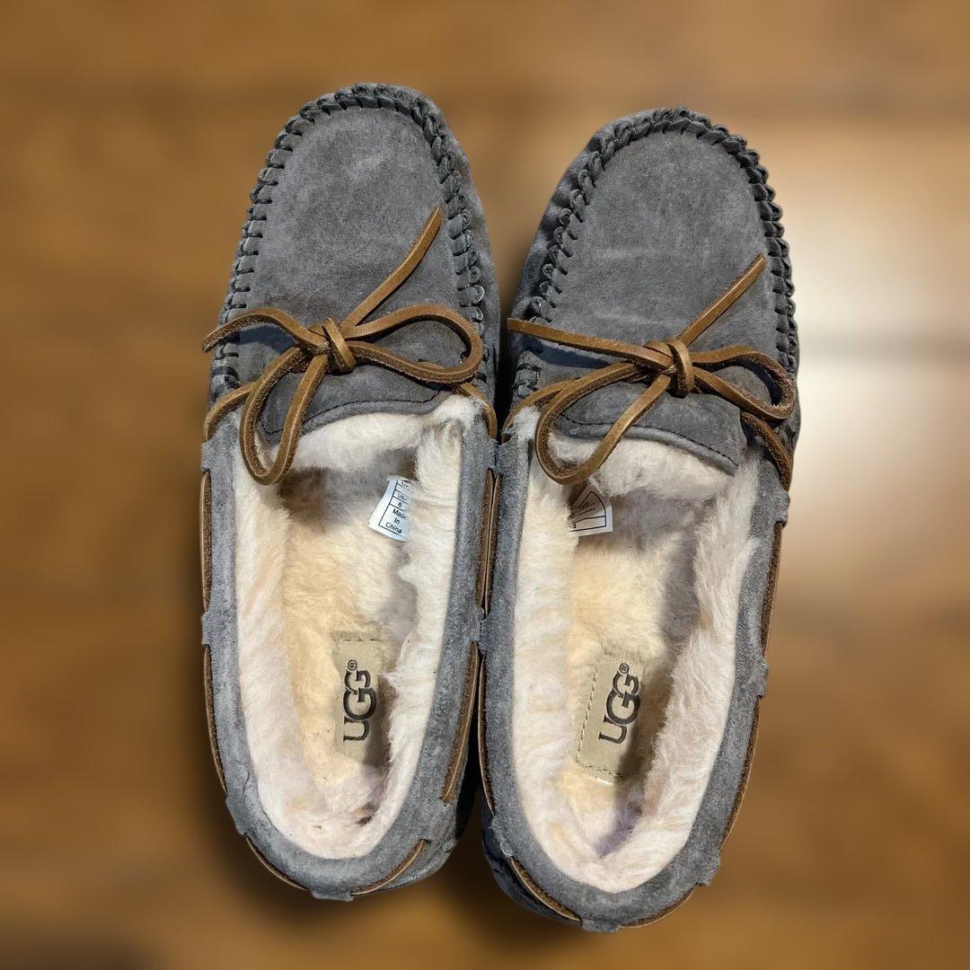 UGG グレー モカシン EU 37