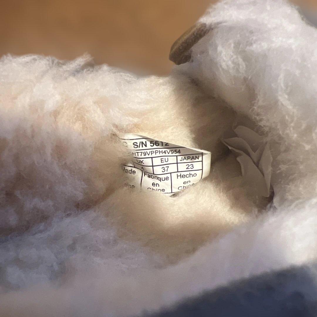 UGG グレー モカシン EU 37