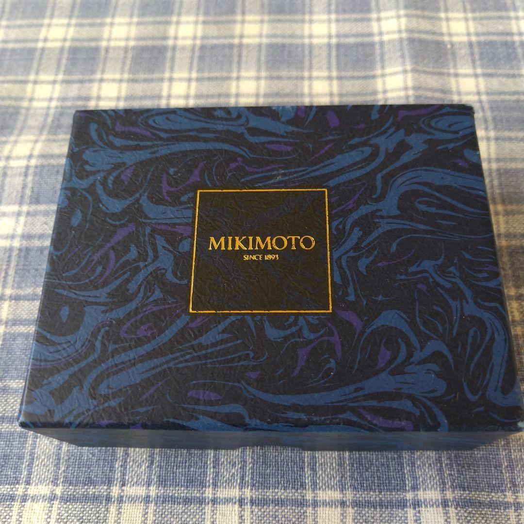 MIKIMOTO 真珠付き葉型ブローチ