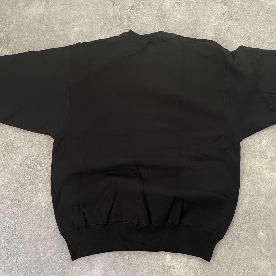 90s フルーツオブザルーム L USA製 スウェット デッドストック 黒