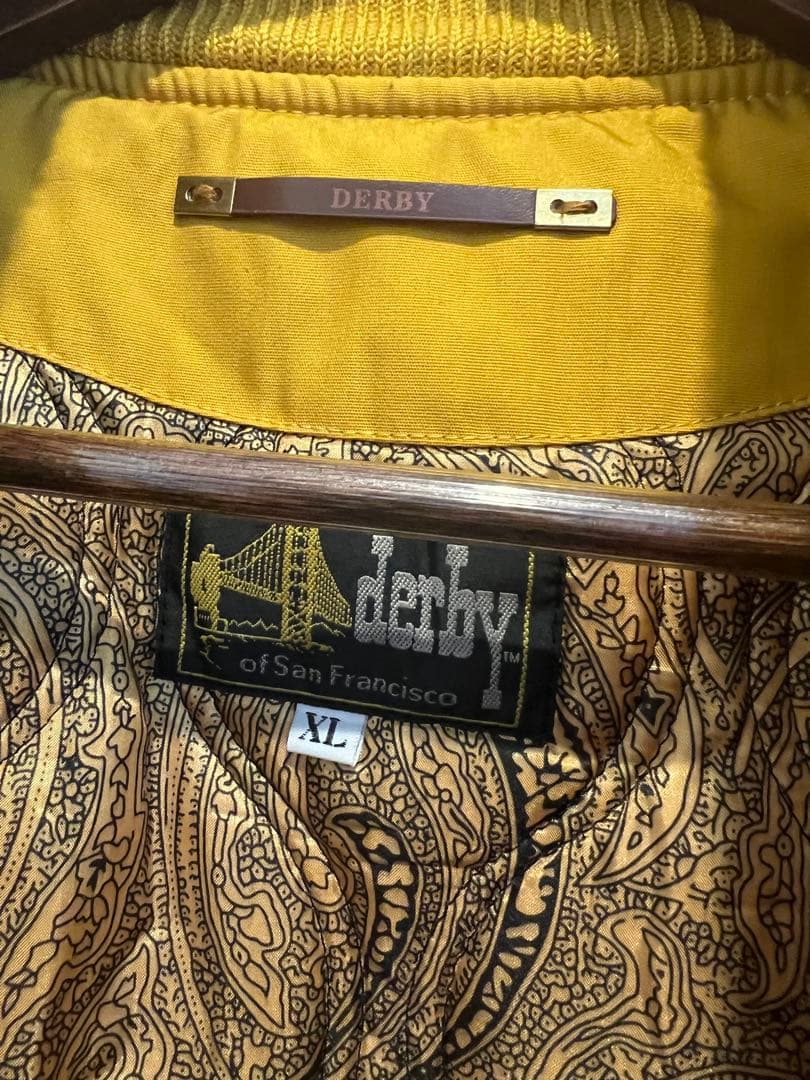 一回着用美品 ダービー オブ サンフランシスコ スタイル 300 マスタードXL