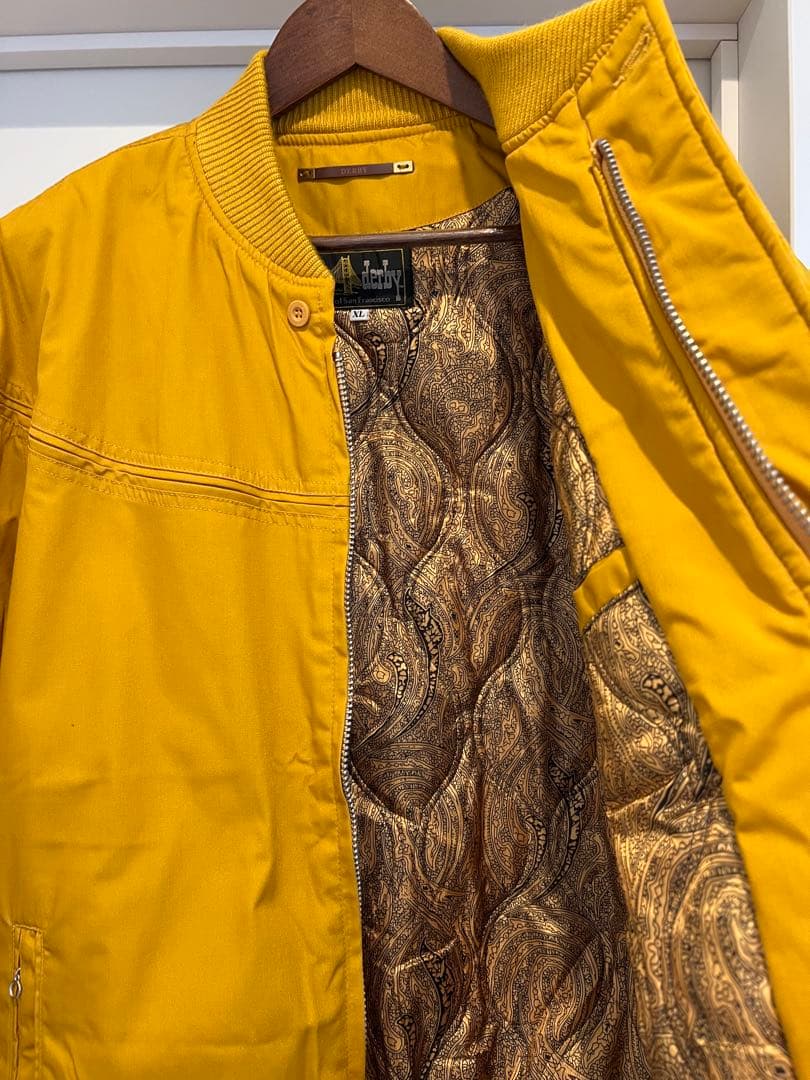 一回着用美品 ダービー オブ サンフランシスコ スタイル 300 マスタードXL