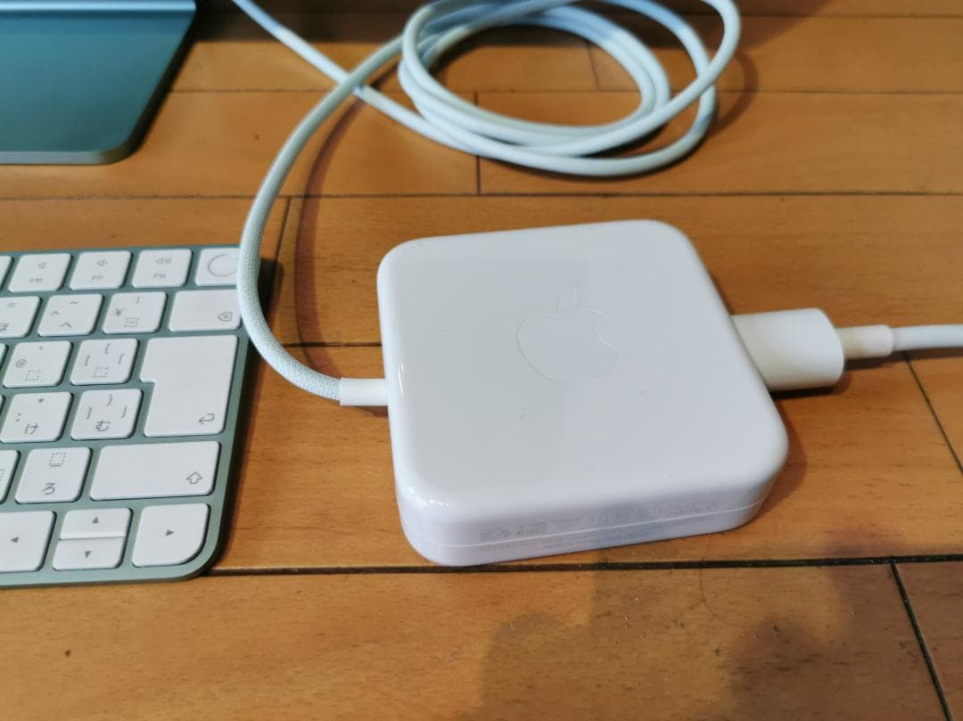 【使用14日21hのみ】iMac 24インチ M1 グリーン 純正箱・付属品完備