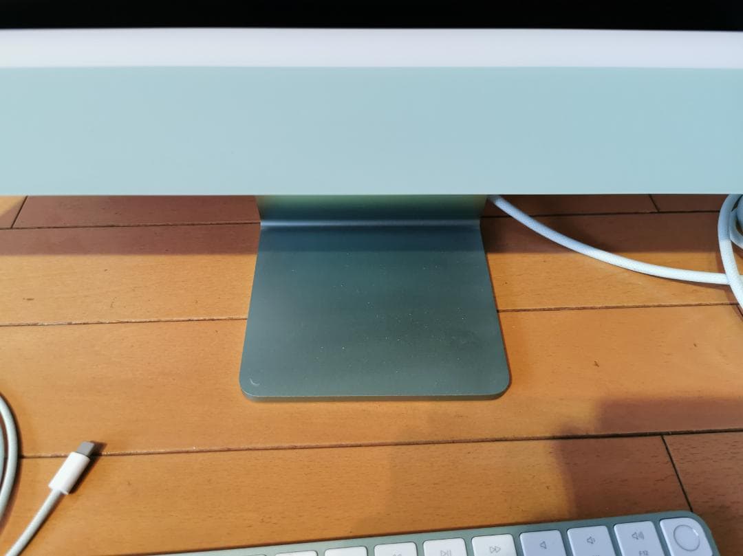 【使用14日21hのみ】iMac 24インチ M1 グリーン 純正箱・付属品完備