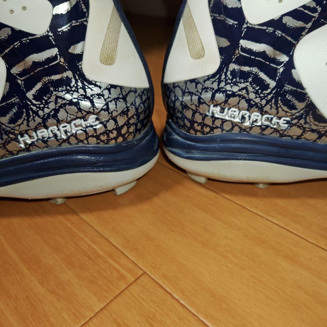 スギ ナイキ ハラチ ポイントスパイク 28cm 野球 レア